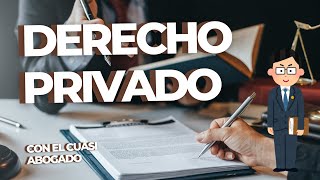 Conoce el DERECHO PRIVADO [upl. by Estis]