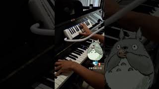 となりのトトロ Piano X Melodica improv anime piano ghibli ghiblimusic joehisaishi となりのトトロ [upl. by Gnuh]