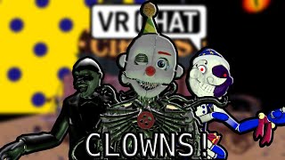 Clown Day With Some FunnyScary Moments In VRchat [upl. by Pryor]