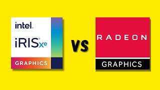 Intel Iris Xe vs AMD Radeon iGPU Whats the Best Integrated Graphics [upl. by Lebasi553]