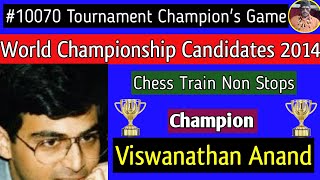 World Championship Candidates  Anand vs Topalov 2014 chess [upl. by Ddej]