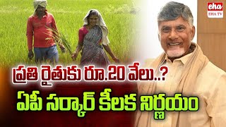 CM Chandrababu Key Decision On Annadata Sukhibhava Scheme  Eha TV [upl. by Estes]