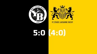 Testspiel YB  Stade Lausanne Ouchy 50 04072023 [upl. by Olimac]