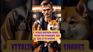 Vitalik Buterin shares vision for ethereum vitalikbuterin ethereum eth altcoins shibainucoin [upl. by Previdi]