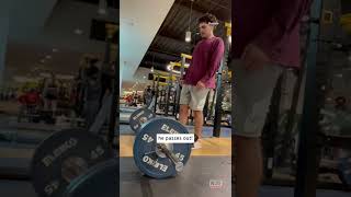 California Weightlifter Passes Out While Deadlifting Shorts [upl. by Ynaffets126]