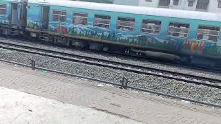 Usbrl project new update Railway Station Banihal to Srinagar Barabulla Local train [upl. by Ssirk]