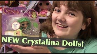 NEW Crystalina Color Changing Light Up Crystal Dolls Aventurine from Sky Rocket  Unboxing amp Review [upl. by Sucramal]