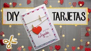 5 Tarjetas DIY para San Valentín [upl. by Eliason]