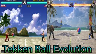 Tekken Ball Mode Tekken 3 To Tekken 8 Evolution  Tekken Ball Evolution  Tekken Games Evolution [upl. by Aryk]