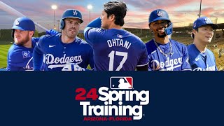 Dodgers Spring Training Highlights 2024 [upl. by Caddaric94]