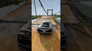 The BIGGEST Broken Bridge Vs Cars  BeamNG Drive Shorts [upl. by Mateo493]