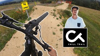 On saute toute la chill trail  backflip et crash  Métabief Bike Park 2k24 [upl. by Eisele]