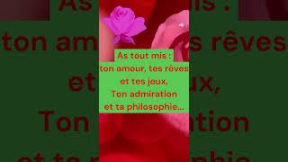 Mon Ami poesie du cœur de Lucie Delarue Mardrus poetess amitié video music foryou pourtoi [upl. by Nerahs387]