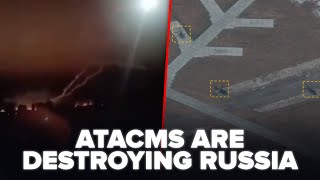 ⚡️ Ukraine fired ATACMS missiles at Russians EXPLOSIONS ALL OVER RUSSIA [upl. by Ailemap]