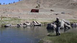 Fly Fishing The Dream Stream with a Bamboo Rod [upl. by Latoya570]