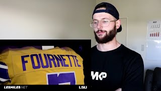 Rugby Player Reacts to LEONARD FOURNETTE LSU College Football Highlights [upl. by Ailyn]