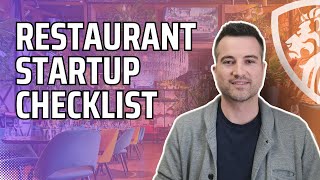 Checklist for starting a restaurant in Saskatchewan [upl. by Louls178]