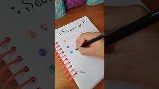 Ejercicios para mejorar la letra 🐰 lettering bulletjournal bujoideas bujoinspo aesthetic [upl. by Yelrebmik920]