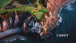 Experience Cabot Cape Breton cliffside golf in Nova Scotia [upl. by Caswell873]