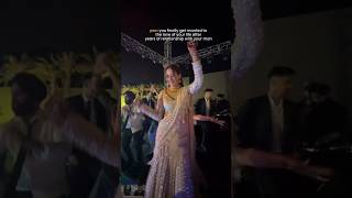 Brides Best Wedding Dance Performance 🫶🏻 dance shorts wedding [upl. by Fineman282]