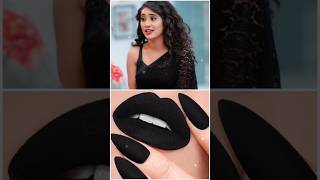 Shivangi joshi same dress and same colour lipstick shorts shivangi joshi [upl. by Orazal801]