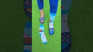 Which Christmas socks are suitable for her 🎅🎅 Super cool sandals🖐️😲🦶 love christmas trending [upl. by Proud]