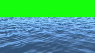 Water  Ocean  Lake  River  Beautiful Green Screen HD Footage [upl. by Omixam]