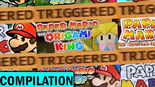 The Paper Mario TRIGGERS You Compilation [upl. by Chesna]