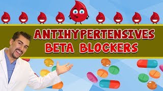 Antihypertensives Beta Blockers for Nursing Students [upl. by Neelie]