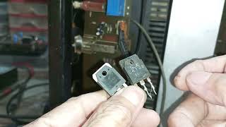 DB Audio 502 amplifier main power transistor replacement wrong pair was replaced [upl. by Lanny]