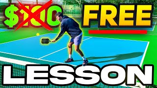 Beginner Pickleball Lesson so you dont have to buy one [upl. by Hashimoto]