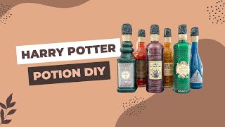 Harry Potter Potions Class  Making Potions  Potion DIY [upl. by Ecneitap]