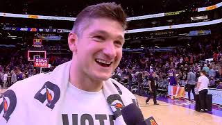 11224 Phoenix Suns Postgame Interview  Grayson Allen [upl. by Aguayo]