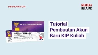 Tutorial Pendaftaran Akun KIP Kuliah 2024 [upl. by Aremat]