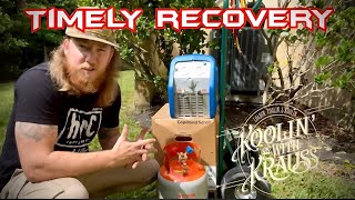 WOULD YOU BUY THIS  HVAC TECH  Vevor recovery machine and recovery tank [upl. by Cirdnek]