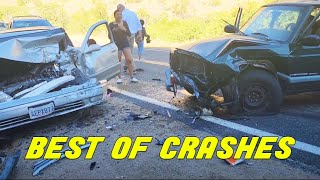 INSANE CAR CRASHES COMPILATION  BEST OF USA amp Canada Accidents  part 14 [upl. by Deborath]