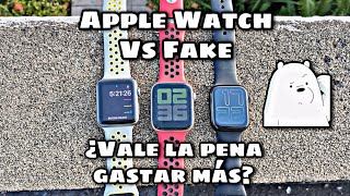 Apple Watch Original Vs Fake ¿Que tanta Diferencias hay Comparativa 🤜🏻🤛🏻 [upl. by Marvel93]