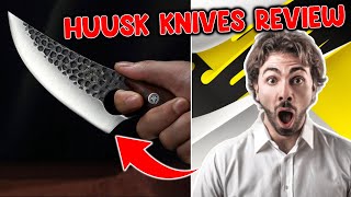 🐙 Huusk Knives Review 🔪 Japanese SamuraiInspired Chef Knives 🍒 Huusk Knife Review [upl. by Anamor]