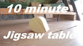 Jigsaw table build [upl. by Tolley]