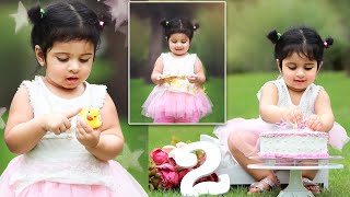 Two Year Old Birthday Photography 2nd Birthday Photoshoot Ideas for Baby Girl  Toddler Photography [upl. by Tnafni692]