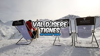 Val dIsere Tignes ski resort guide 32 Borsat green run [upl. by Lyell789]