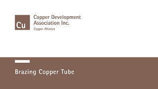 HowTo Braze Copper Tube [upl. by Halima]