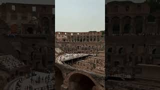 The Colosseum in Rome 🇮🇹 The Inside View [upl. by Nerok959]