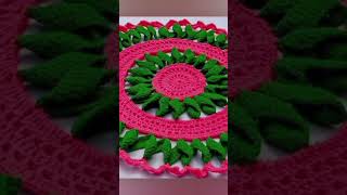 New crochet thalposh design 2024shortvideo foryoupageviralvideo [upl. by Phillida]