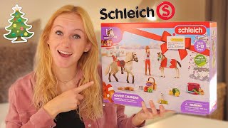 Schleich PAARDEN ADVENTSKALENDER UNBOXING 2022 🤩🎄  Daphne draaft door [upl. by Rehnberg]