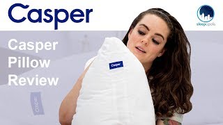 Casper Pillow Review  Is It an All Position Pillow [upl. by Halyahs351]