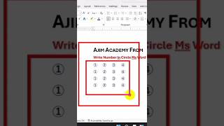 Ms word tricks 2024 shorts viralshorts youtube [upl. by Nabatse]