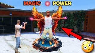 Franklin complete TASK and achieve SUPER MAGIC POWER  Franklin became a SUPER HERO  GTA 5  Hindi [upl. by Rego]