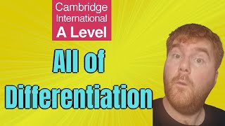 All of A Level Maths P1 Differentiation What You Need To Know [upl. by Trillbee]