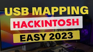 🔥 EASY USB MAPPING  MAPEAMENTO USB FÁCIL HACKINTOSH 2023 👉 SONOMA VENTURA MONTEREY E BIG SUR😱 [upl. by Hedve]